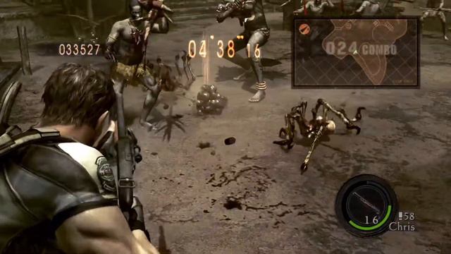 Village Solo 115k Chris BSAA (Resident Evil 5 Mercenaries) PS5 смотреть онлайн