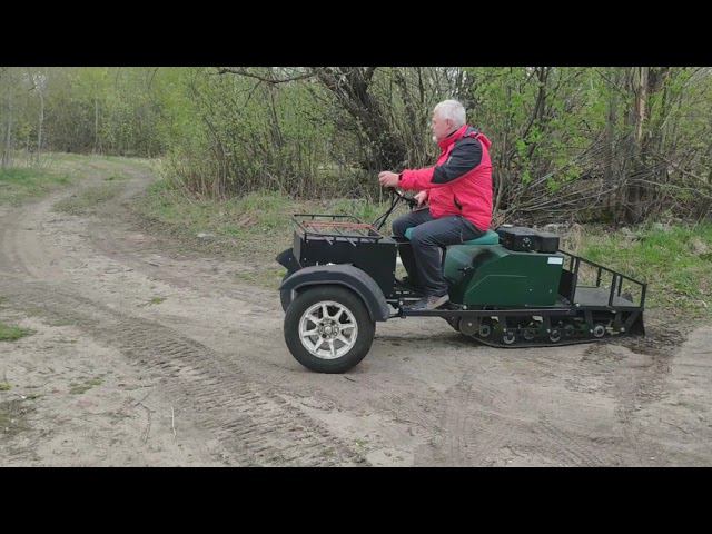 Мотобуксировщик Друг принципиально новый. смотреть онлайн