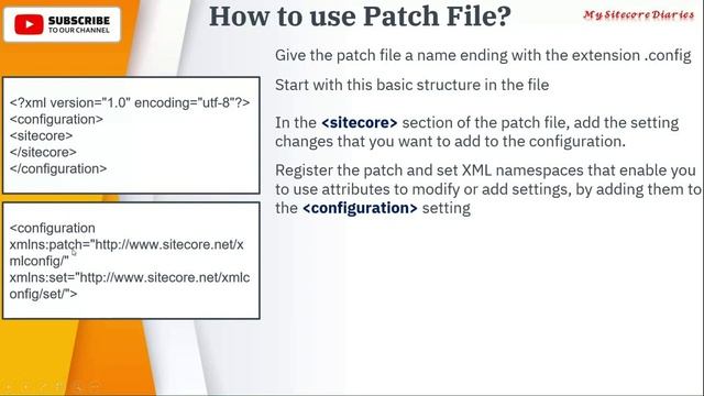 22 - Sitecore Interview Topic : How do I create a patch file? | How do patch files work? смотреть онлайн