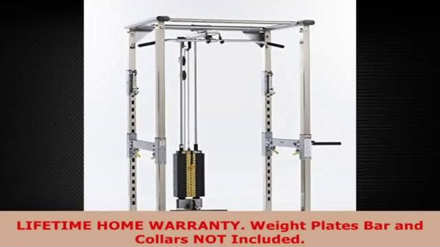 TUFF STUFF Fitness Evolution Power Cage Squat Rack for Strength Training смотреть онлайн