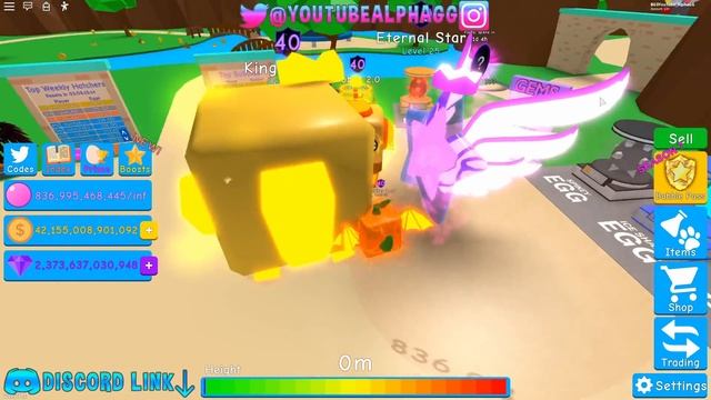 I TRADED MY *1M* BUBBLE TEAM FOR THE *RAREST* SECRET PETS!! | Bubble Gum Simulator (Roblox) смотреть онлайн