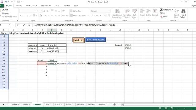 BBA BBM BIM Excel class of stem & leaf display online video cutter com mp4 смотреть онлайн