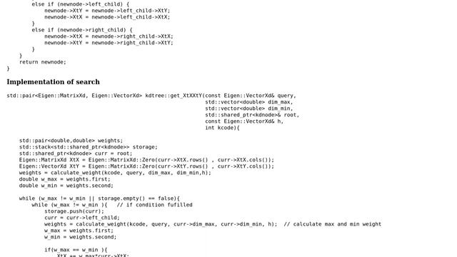 Construction and search of Kd-Tree in c++ смотреть онлайн
