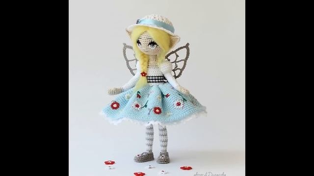 Авторские вязаные крючком куклы амигуруми от @a_dudakova