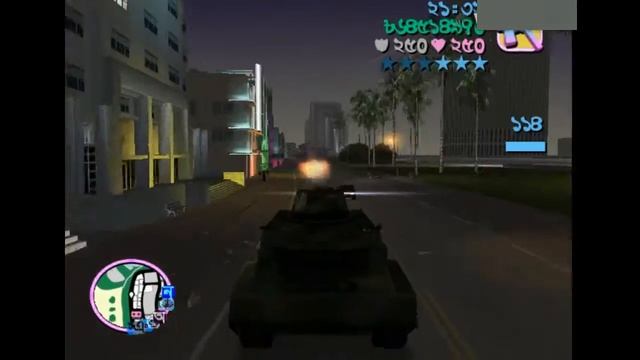 Grand Theft Auto : Vice City - #2 Tank Vs Tanks Vs Police Car смотреть онлайн