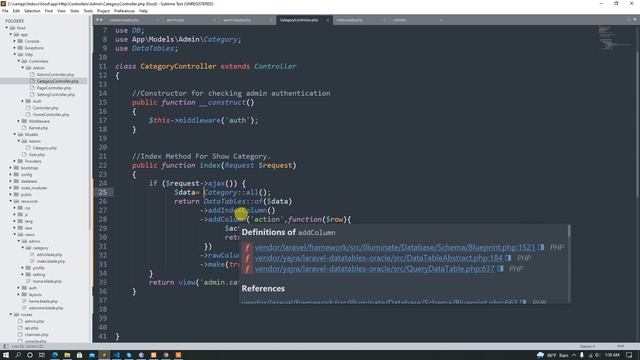 03 laravel food ordering system making for codecanyon | Category CRUD With Yajra Datatable смотреть онлайн