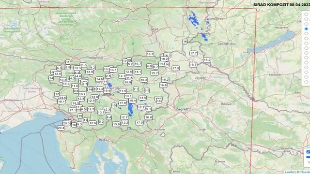 leaflet js weathermap ,rainfall, radar, geojson from server смотреть онлайн