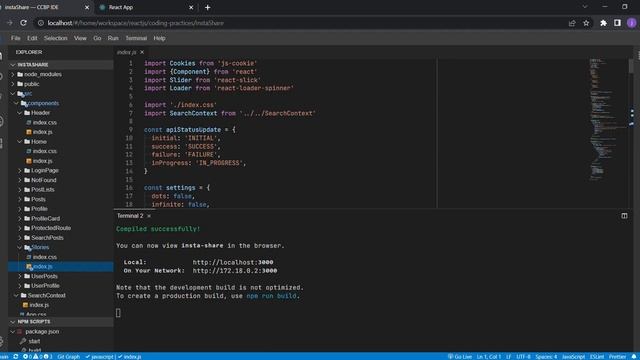 Insta Share React App смотреть онлайн