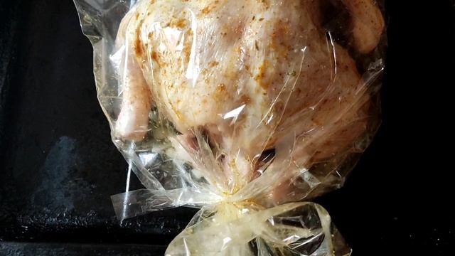Курица, запеченная в рукаве смотреть онлайн