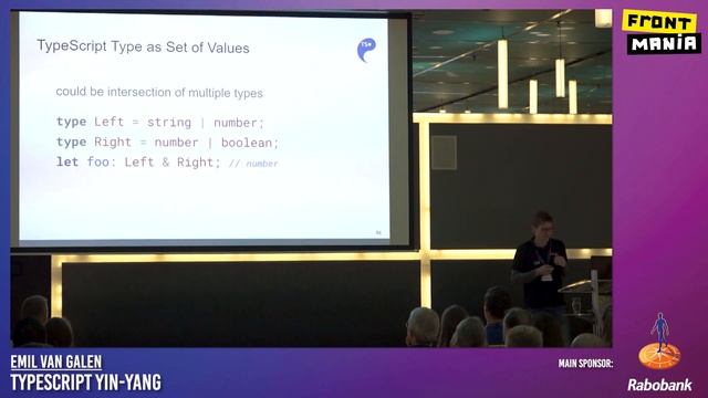 Frontmania 2022: Emil van Galen - TypeScript Yin-Yang смотреть онлайн