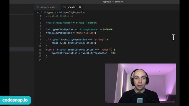 Literal Types - Introduction to TypeScript - Part 13 смотреть онлайн