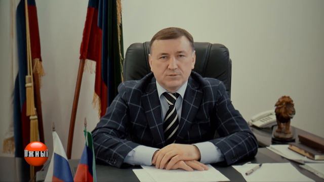 Поздравление Главы ГО "город Южно-Сухокумск" Эсенбулата Магомедова с 8 марта смотреть онлайн