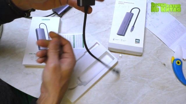 НЕ СМОГ ПОДКЛЮЧИТЬ ( UGREEN usb-хаб Type C. смотреть онлайн
