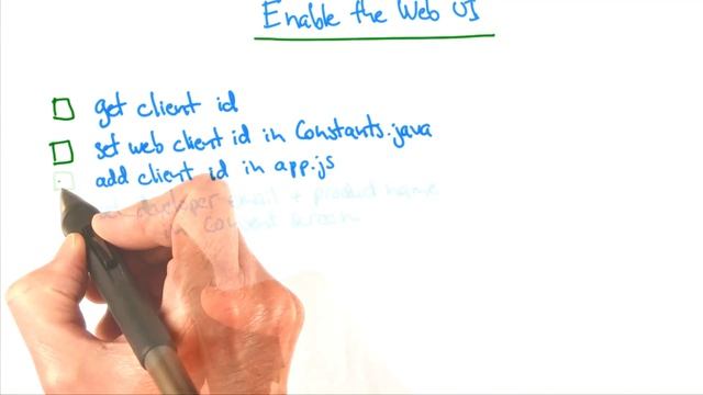 Enable the Web UI - Developing Scalable Apps with Java смотреть онлайн