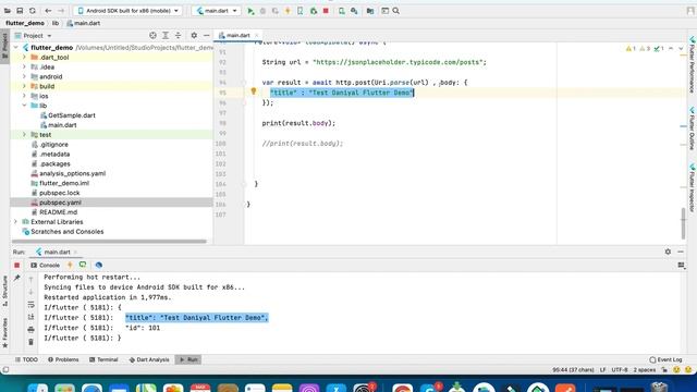 Flutter post api | Learn post api in simple and easy way flutter | flutter beginner urdu hindi смотреть онлайн