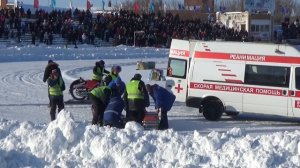 МОТОГОНКИ НА ЛЬДУ. ПАДЕНИЯ. ЧАСТЬ 3