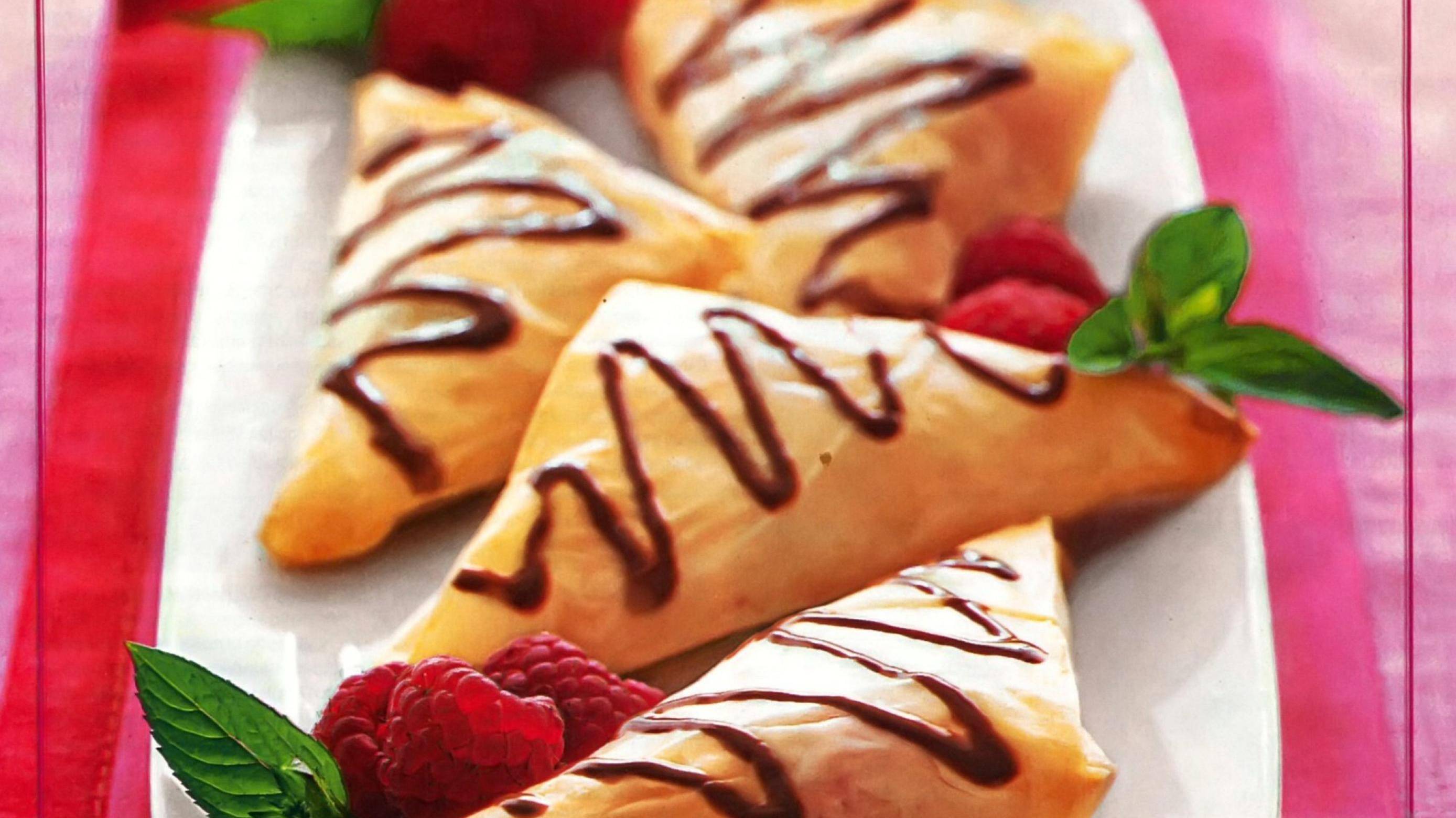 Конвертики с малиной. Создавайте непревзойденные десерты! смотреть онлайн