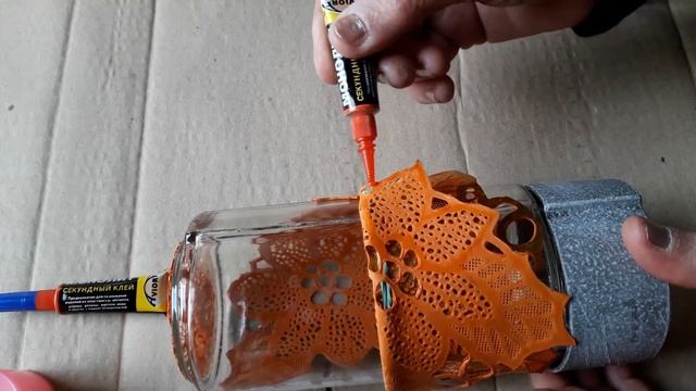 Ваза и(или) светильник-ночник из кофейной банки смотреть онлайн