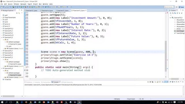 Java Programming 2 - Chapter 15 Exercise 15.5 смотреть онлайн