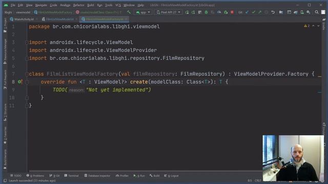 Viewmodel com injeção de dependência via Factory no Android com Kotlin смотреть онлайн