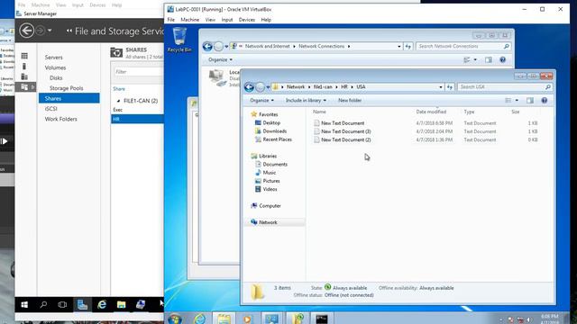 Lab 10 - File Server Offline Files смотреть онлайн