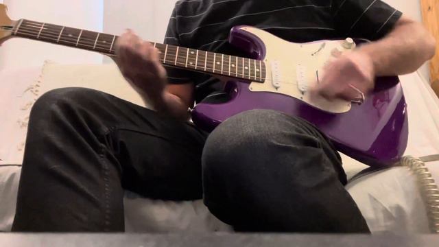 1999 Squier Standard Series Stratocaster HSS Galactic Purple Rare Finish China смотреть онлайн