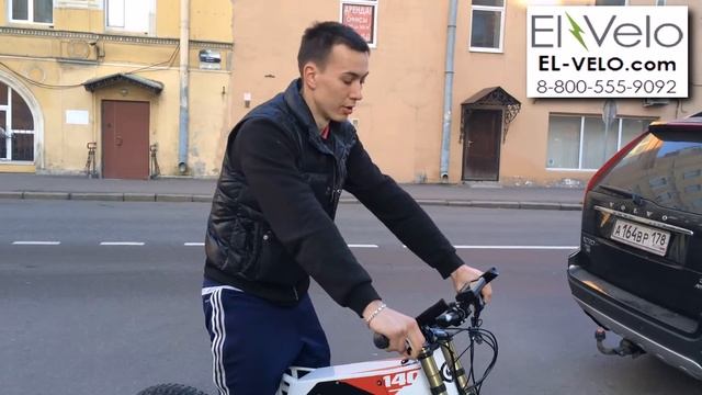 Электровелосипед El-Velo Raptor обкатка перед отправкой клиенту El-Velo.com