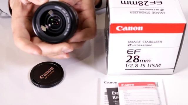 UNBOXING REVIEW | CANON EF 28mm f/2.8 IS USM Wide Angle Lens (Video) смотреть онлайн