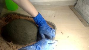 Божьи коровки из цемента/Садовые фигуры своими руками