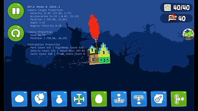 Up .  .  In Bad Piggies