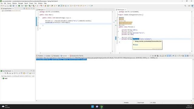 Curso Java - Lombok | Como Excluir/Omitir Atributos/Objectos Del ToString() Usando @ToString.Exclud смотреть онлайн