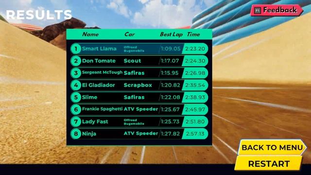 Super Toy Cars Offroad Gameplay (demo) смотреть онлайн