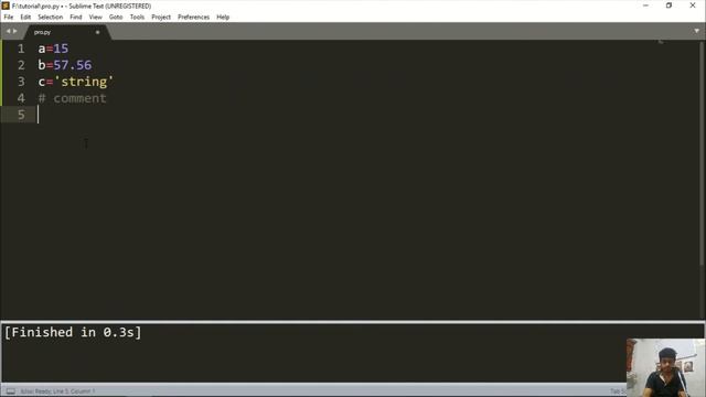 String,number,comment in python . смотреть онлайн