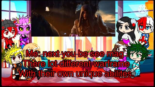 MHA react to WARFRAME (Gacha) смотреть онлайн