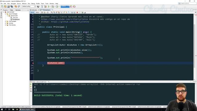 ARRAYLIST en Java ☕ Lo básico para arrancar ✅ смотреть онлайн