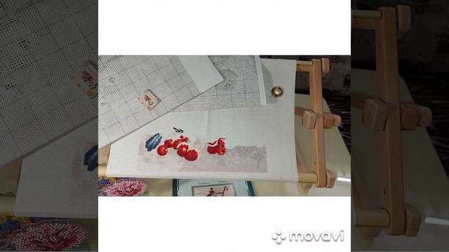 Вышивальная игра "Одна неделя- одна работа " часть 2" смотреть онлайн