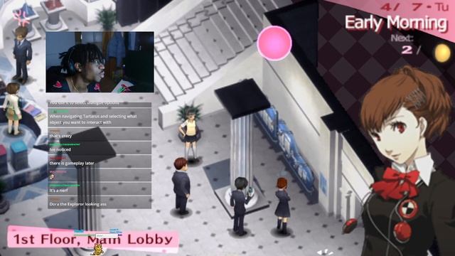 Persona 5 Fan plays Persona 3 Portable for the first time смотреть онлайн