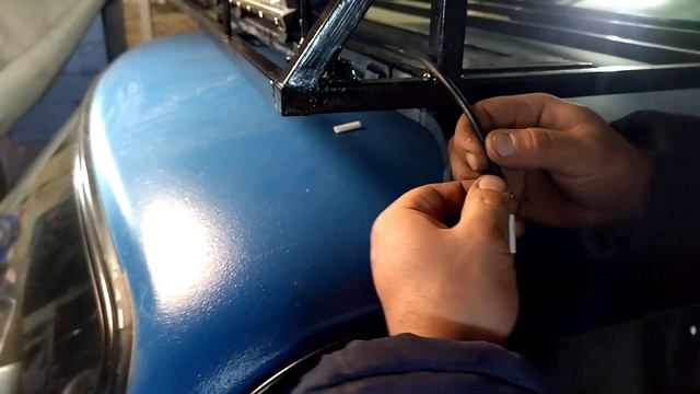 Люстра или(светодиодная балка на Ниву. ИЛИ багажник с доработкой (чтоб не скамуниздили люстру) ?