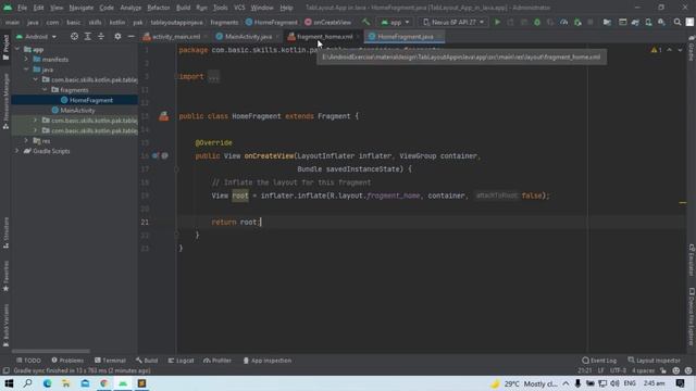 Material Design TabLayout in Android Studio With Java Part 1 смотреть онлайн