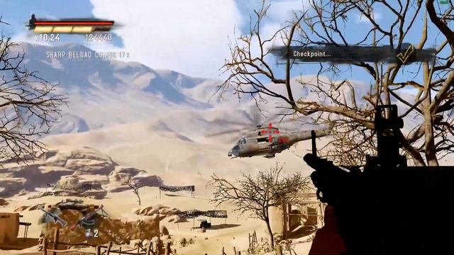 Rambo: The Video Game: Chapter 3 - Afghan Camp | John Rambo Difficulty | Rank 25 Rambo