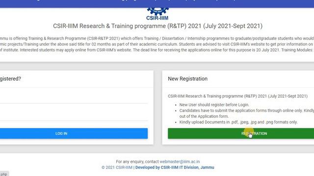 CSIR-IIIM Research training Program смотреть онлайн