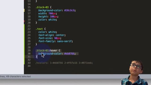 Html и Css с Нуля - урок 10 псевдокласс hover при наведении смотреть онлайн