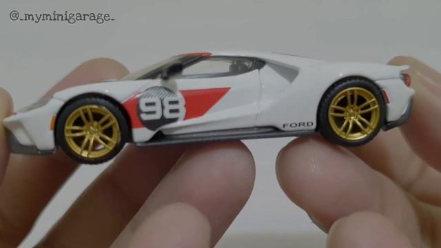 MINI GT Ford GT 2021 Ken Miles Heritage Edition / #313 Unboxing смотреть онлайн