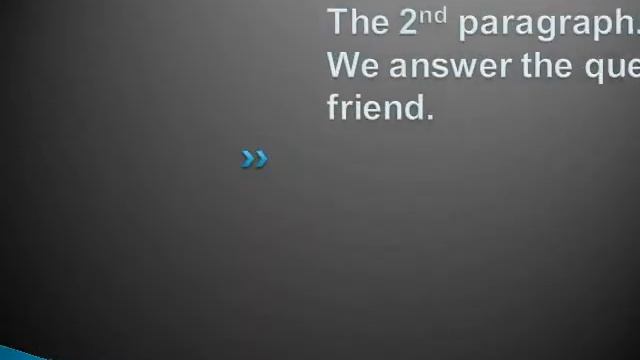 Презентация Пишем письмо другу