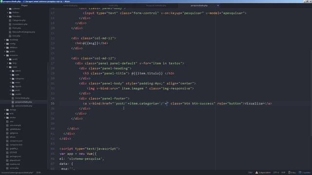 Tutorial Laravel - Como Criar um Sistema de Pesquisa Busca sem Atualizar a Página(Vue.js) смотреть онлайн