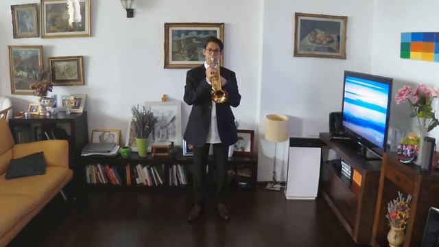 Mozart Sonatina for trumpet, played by Robert Balaban смотреть онлайн