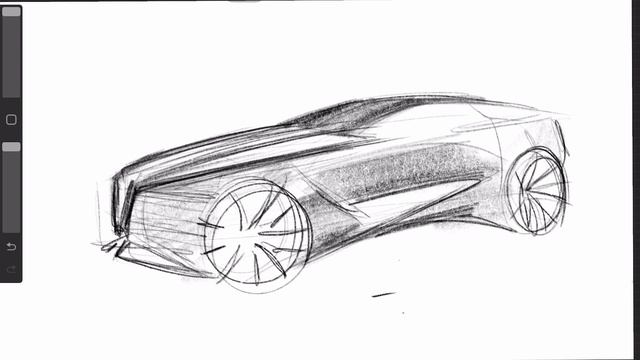 [Daily sketch] compact car sketch tutorial смотреть онлайн