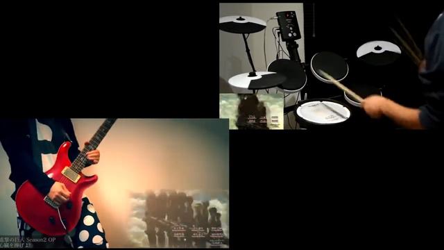 Attack on Titan Season 2 OP (Chaki P & Gall.P cover) смотреть онлайн