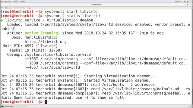 KVM | Kernel Based Virtual Machine | Virtualization | RHCSA 8 Certification #45 | Tech Arkit смотреть онлайн