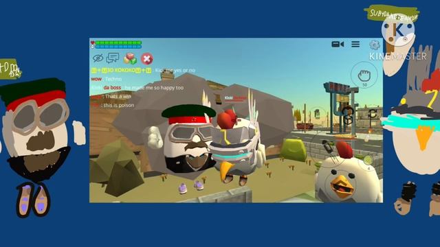 Drawing players in chicken gun part 1 Andrew HD7 смотреть онлайн